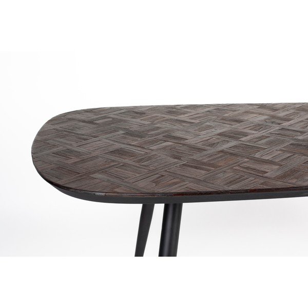 Jídelní stůl z teakového dřeva 90x180 cm Webster – White Label-image-3