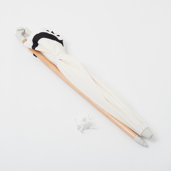 Černobílý slunečník ø 155 cm Casa Marbella – Sunnylife-image-3