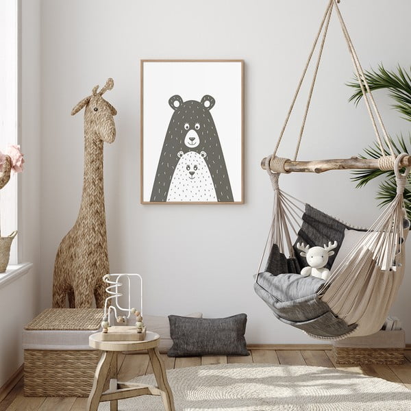 Dětský obrázek 30x40 cm Safest Place – Malerifabrikken-image-1