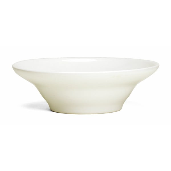 Bílý kameninový polévkový talíř Kähler Design Ursula, ⌀ 20 cm