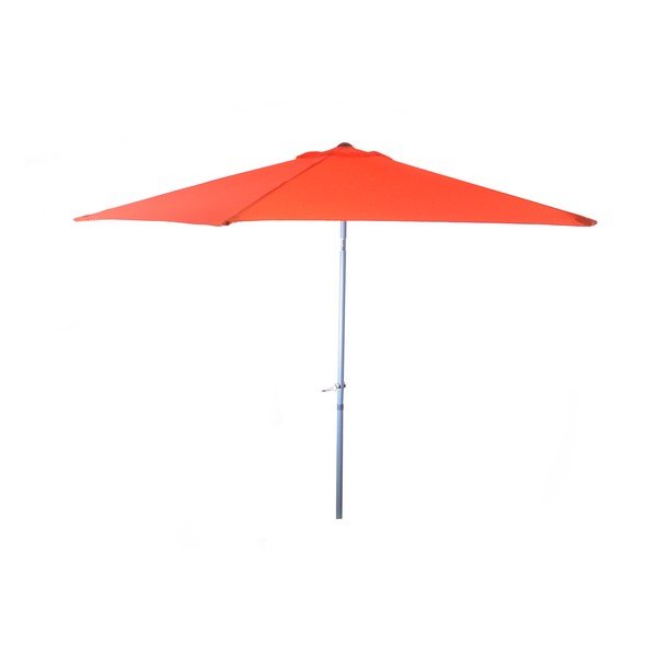 Oranžový slunečník ø 300 cm - Rojaplast