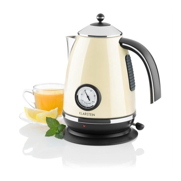 Béžová rychlovarná konvice Klarstein Aquavita Chalet-image-2