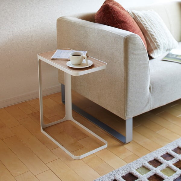 Bílý stolek YAMAZAKI Frame-image-2