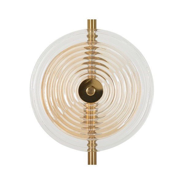 Stojací lampa ve zlaté barvě se skleněným stínidlem (výška 170 cm) Venice – Mauro Ferretti-image-4