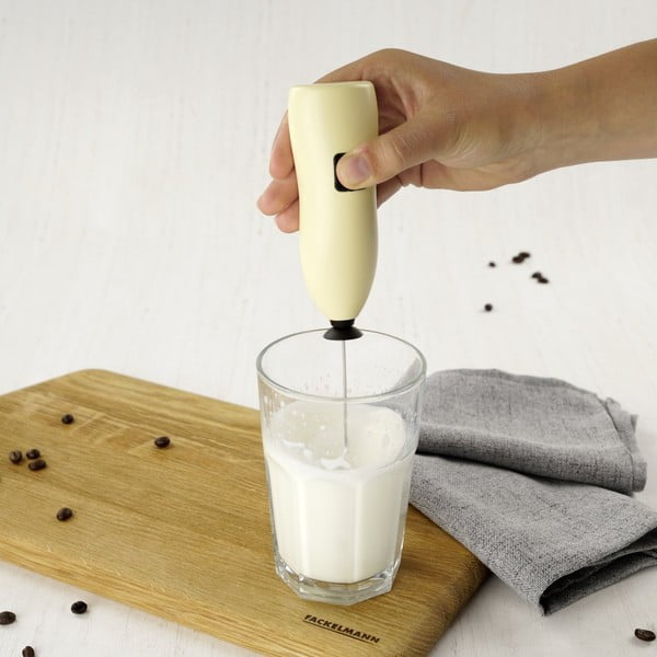 Žlutý šlehač mléka Fackelmann Coffee & Tea-image-3