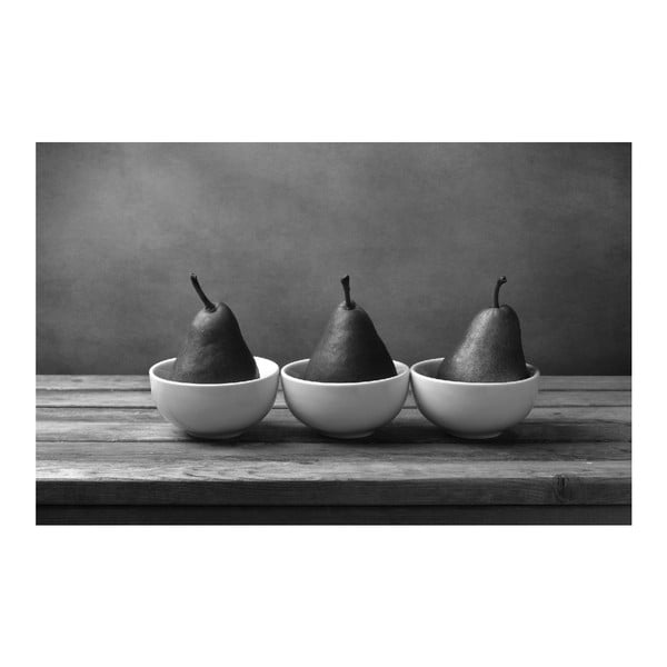 Obraz Black&White Pears, 45 x 70 cm