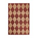 Ručně tkaný běhoun s příměsí juty v terakotové barvě 60x230 cm Effie Diamond – Flair Rugs