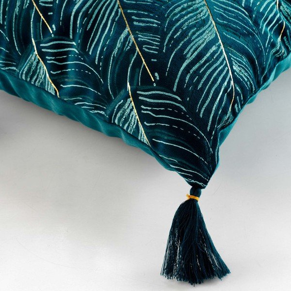 Sametový dekorační polštář 40x40 cm Palmina – douceur d'intérieur-image-2