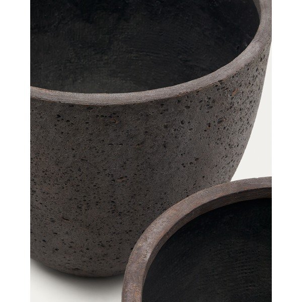 Betonové obaly na květináče v sadě 2 ks ø 50 cm Serili – Kave Home-image-3