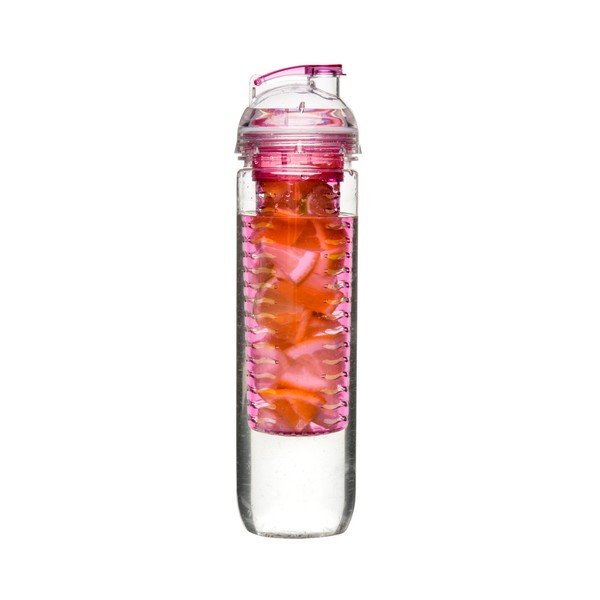 Růžová lahev s difuzérem Sagaform Fresh, 800 ml-image-1