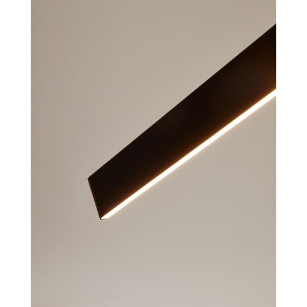 Matně černé LED stropní svítidlo 5.5x101 cm Boadella – Kave Home-image-3