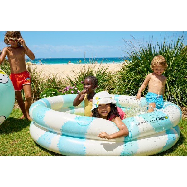 Nafukovací bazén Sunnylife Smiley, ø 165 cm-image-1