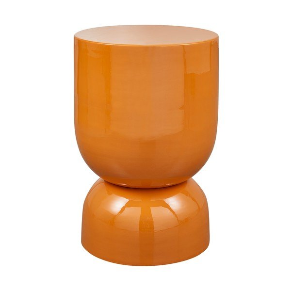 Kovový kulatý odkládací stolek ø 32 cm Hekla – WOOOD