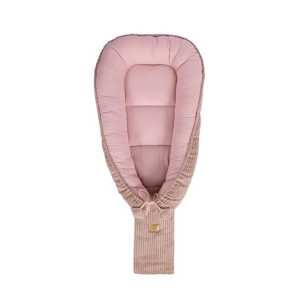 Růžové hnízdečko pro miminko 55x83 cm – Meowbaby-image-2