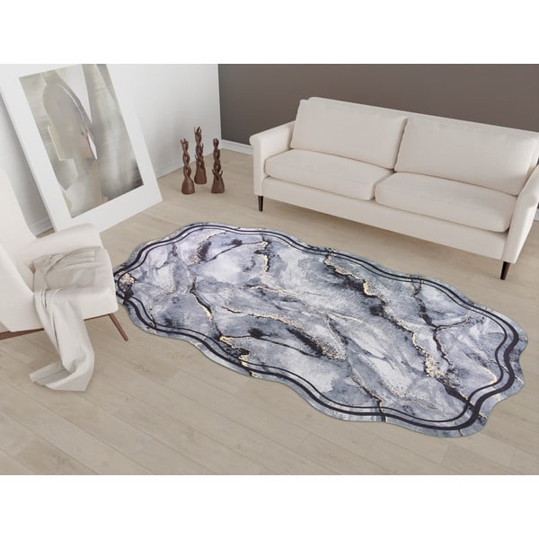 Šedý koberec 120x80 cm - Vitaus-image-1