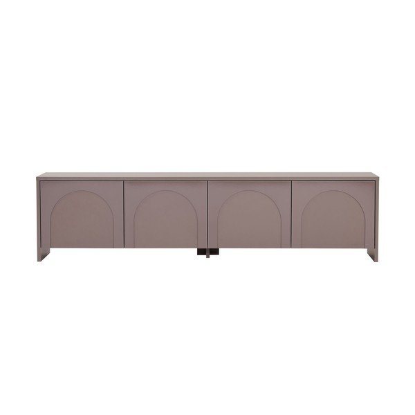 Taupe TV stolek 180x45x32 cm Aurelia – Kalune Design-image-4