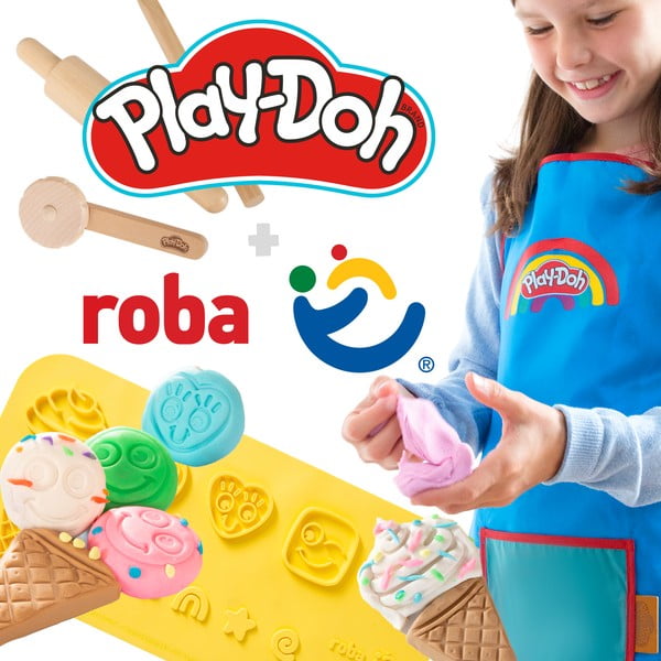 Dětský stolek 55x55 cm roba x Play-Doh Creative Craft  – Roba-image-4