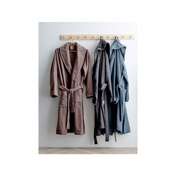 Modrý župan z organické bavlny velikost S/M - Södahl-image-2