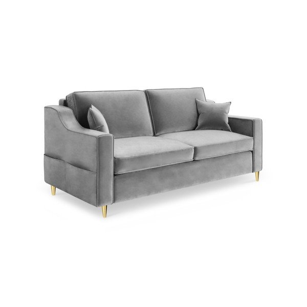 Šedá dvoumístná pohovka Mazzini Sofas Marigold
