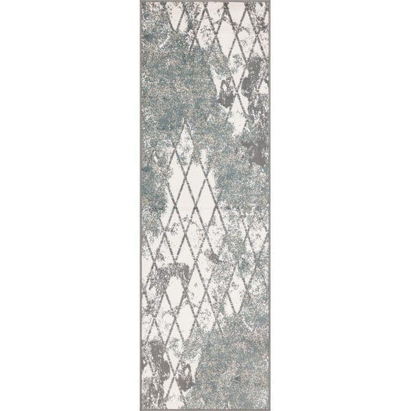 Běhoun šedomodrý 80x250 cm Sensi Gepi – FD