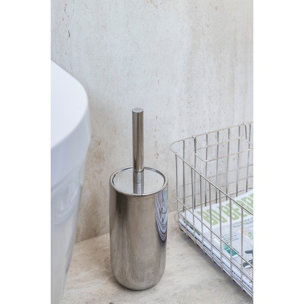 Keramická WC štětka ve stříbrné barvě Lotus – Mette Ditmer Denmark-image-1