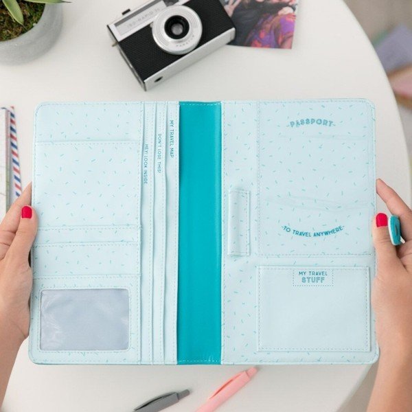 Organizér na cestovní doklady a dokumenty Mr. Wonderful Be curious-image-2