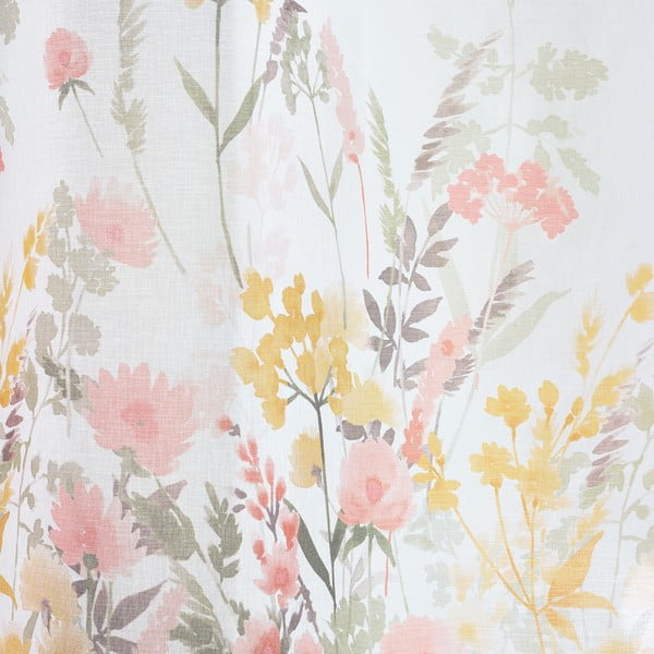 Bílá voálová záclona 140x183 cm Countryside Floral – Catherine Lansfield-image-3