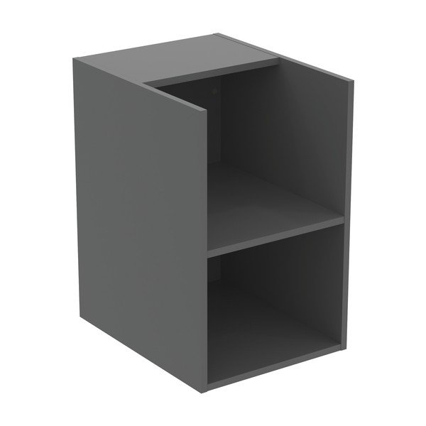 Šedá nízká závěsná koupelnová skříňka 40x63 cm i.Life B – Ideal Standard-image-2