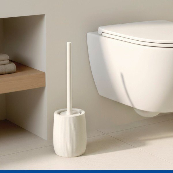 Krémová keramická WC štětka Fablo – Wenko-image-1