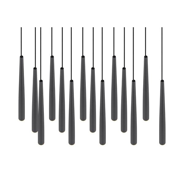 Černé LED závěsné svítidlo Cala – Trio Select-image-1