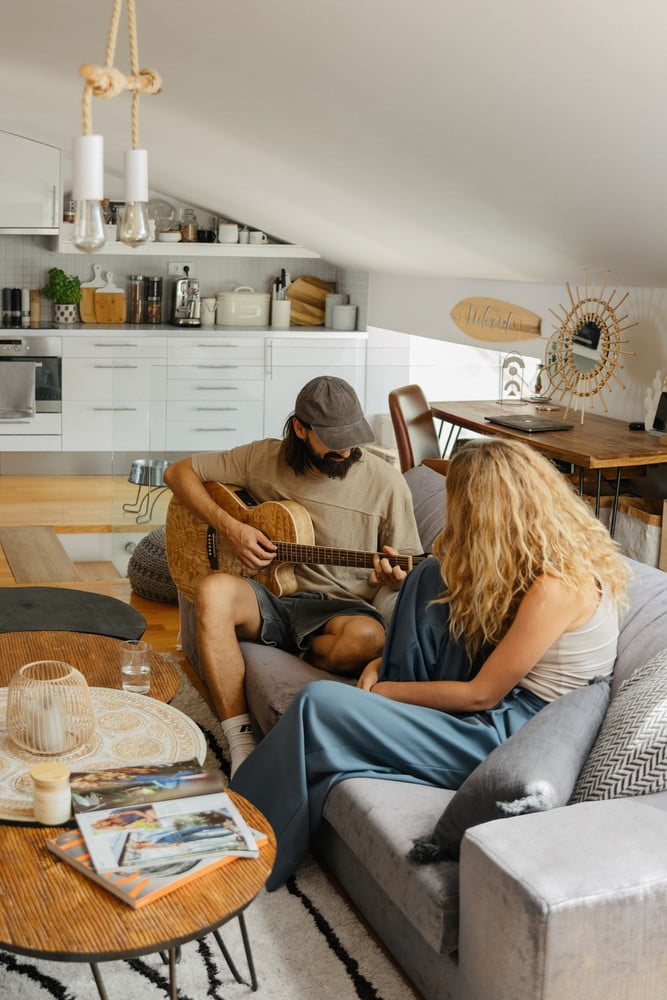 Inspirace: Obývací pokoj, Boho styl, Návštěvy