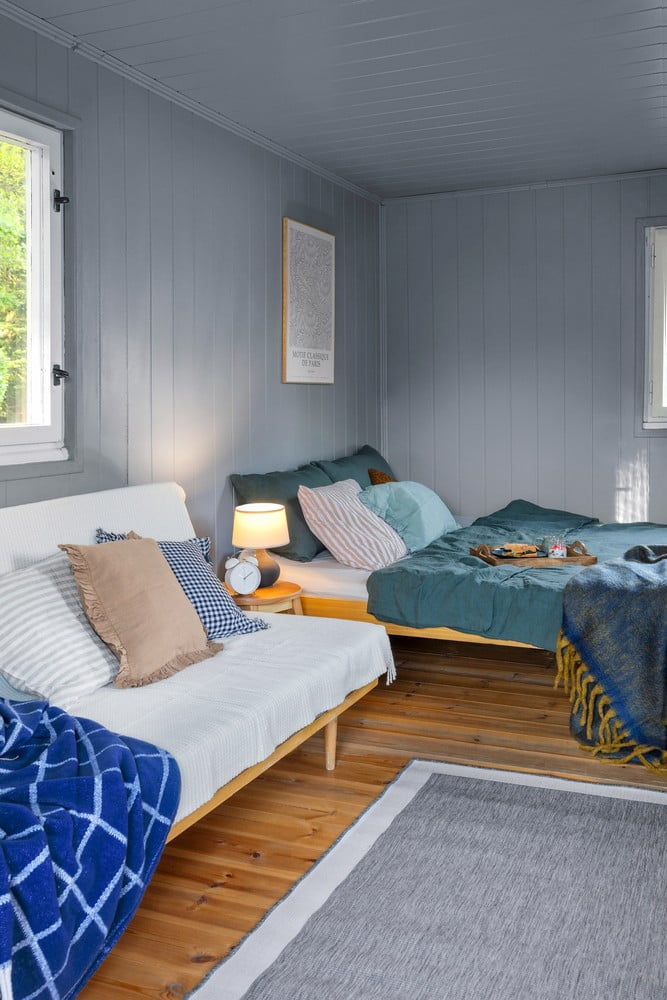 Inspirace: Rustikální styl, Ložnice, Textil