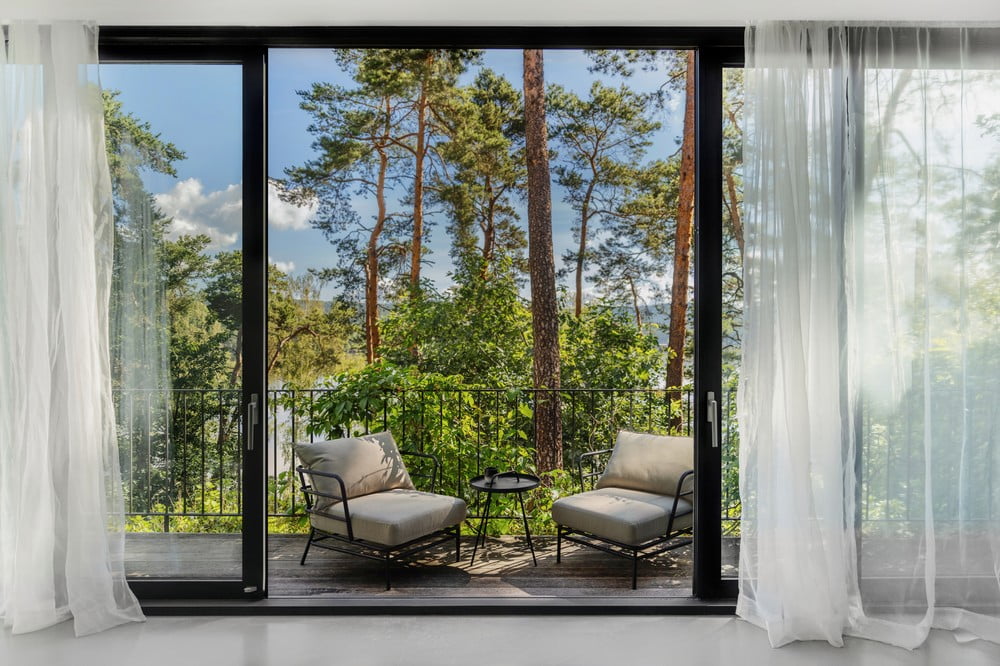 Inspirace: Balkon a terasa, Skandinávský styl