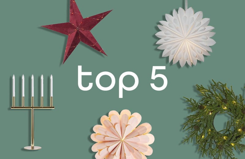 TOP 5: Vánoční osvětlení domu
