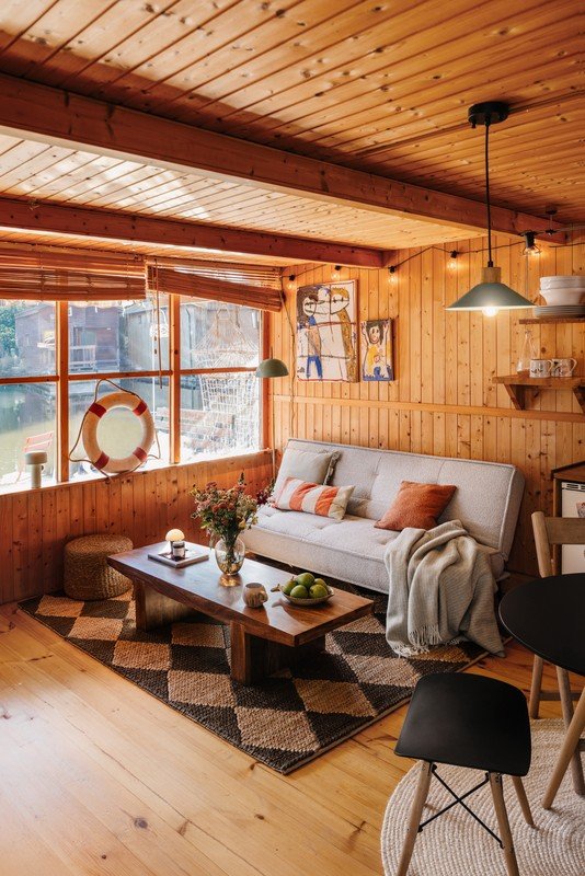 Inspirace: Rustikální styl, Obývací pokoj
