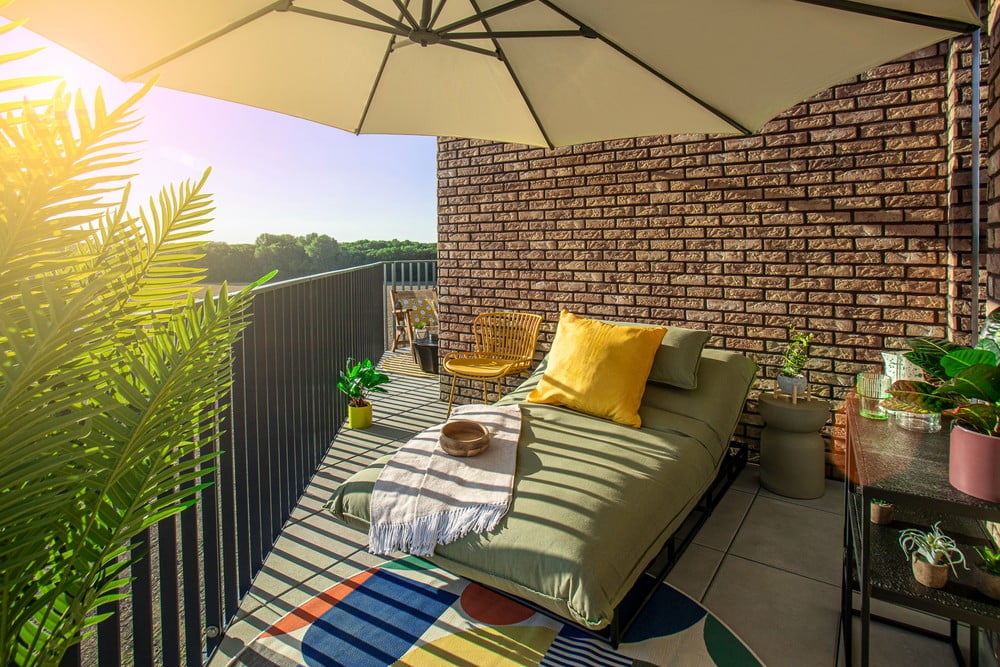 Inspirace: Balkon a terasa, Zahrada, Léto, Textil