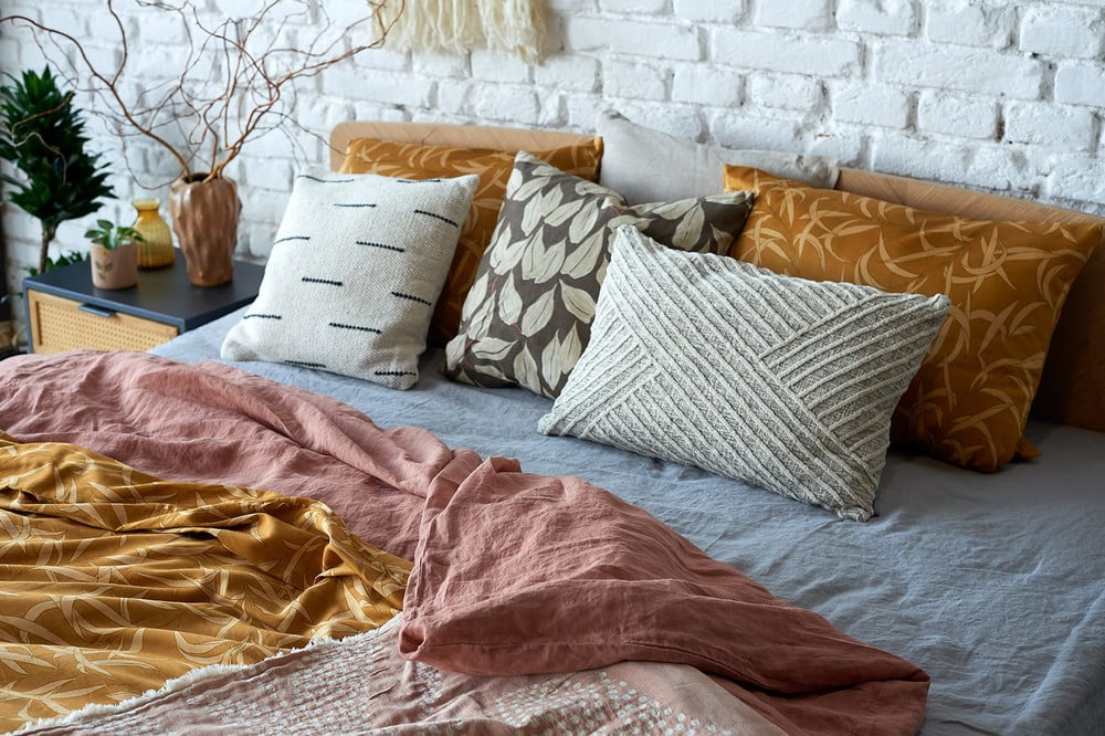 Inspirace: Ložnice, Boho styl