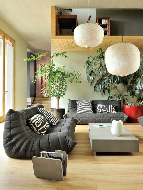 Inspirace: Obývací pokoj, Industriální styl