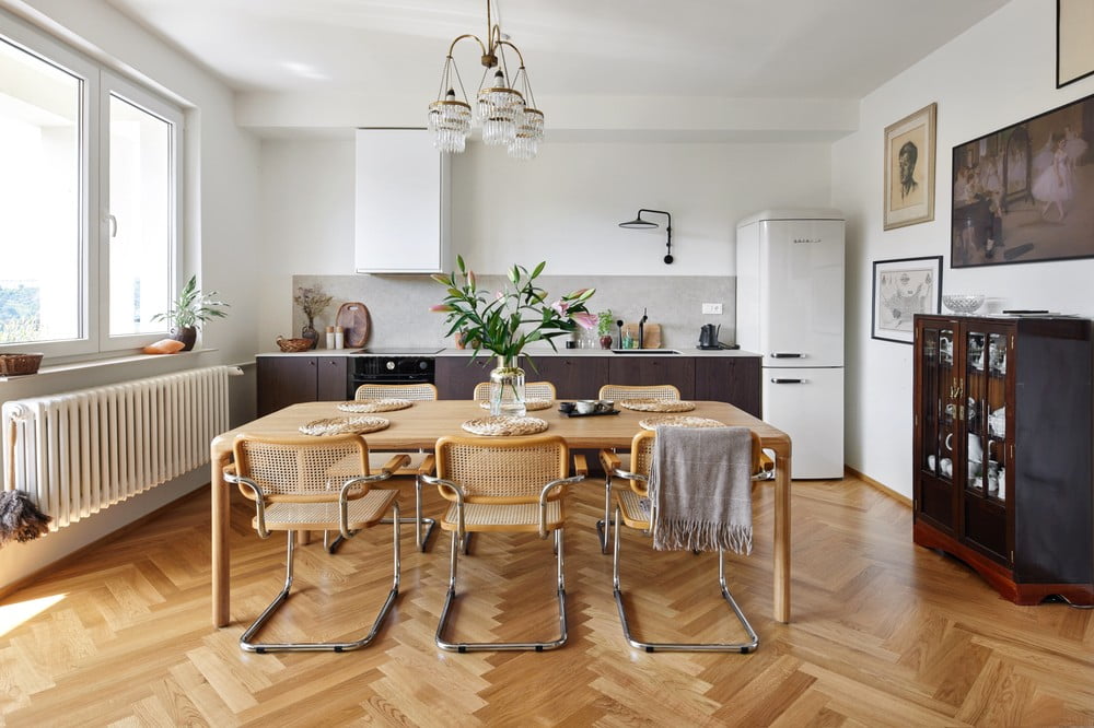 Inspirace: Jídelna, Kuchyň a jídelna