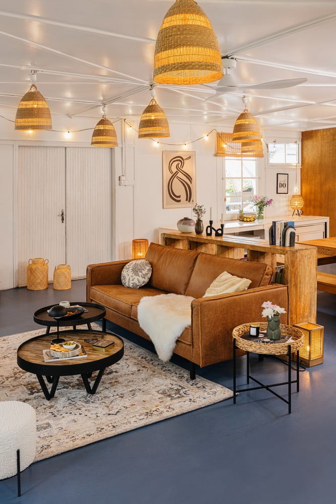 Inspirace: Rustikální styl, Obývací pokoj