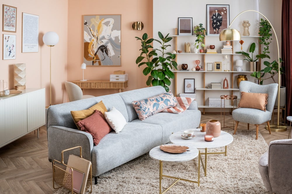 Inspirace: Obývací pokoj, Textil