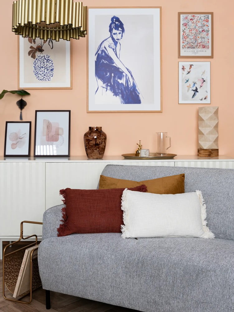 Inspirace: Obývací pokoj, Textil