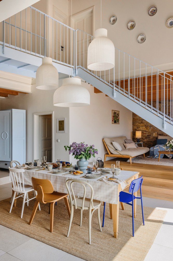 Inspirace: Jídelna, Rustikální styl