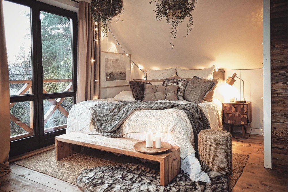 Inspirace: Zima, Ložnice