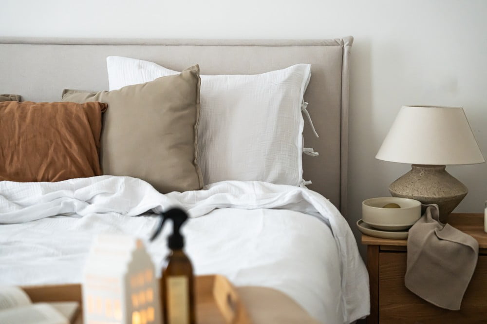 Inspirace: Ložnice, Klasický styl, Podzim, Textil