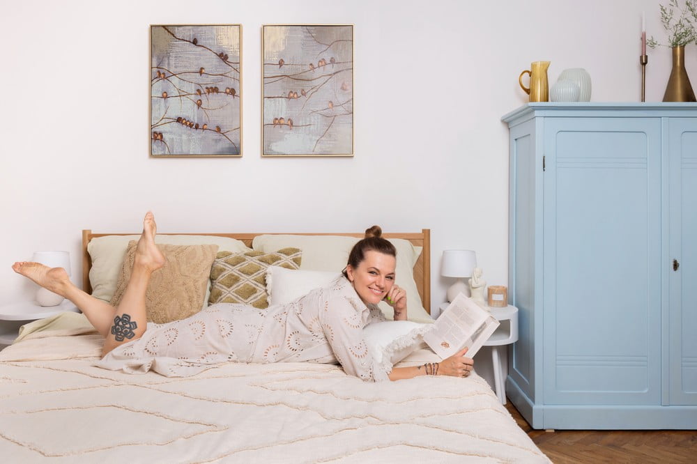 Inspirace: Ložnice, Interiérové proměny, Rustikální styl, Romantický styl