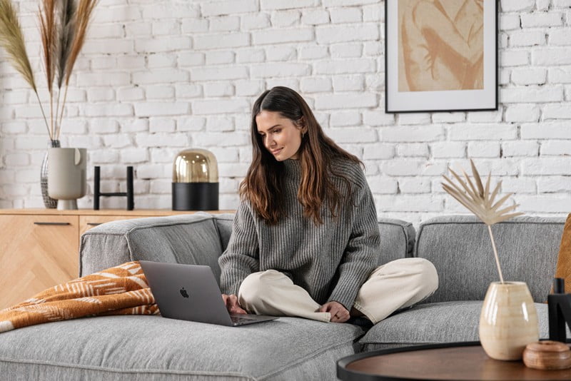 Inspirace: Obývací pokoj, Skandinávský styl, Boho styl