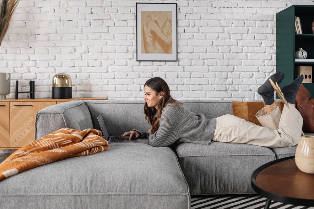 Inspirace: Skandinávský styl, Obývací pokoj