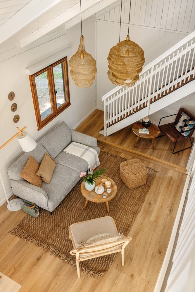 Inspirace: Obývací pokoj, Chata a chalupa