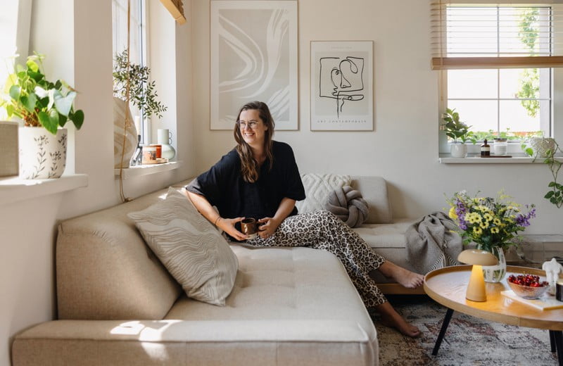 Bonami návštěva: Domov Jany Šmíd Winterové voní vanilkou a terasa vybízí ke zpomalení